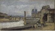 The Pont de la Tournelle, Paris, Stanislas Lepine